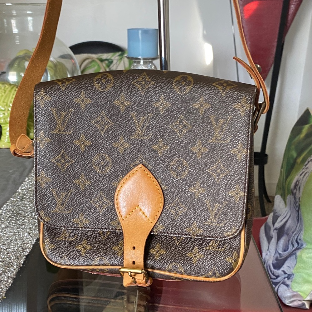 Louis Vuitton Brown Monogram Shoulder Bag
